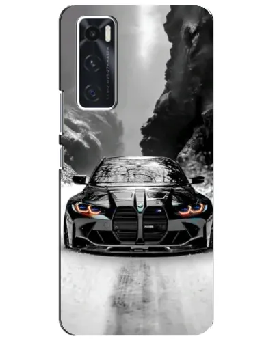 Чехол для Vivo V20 se с картинкой «BMW — акварельный дрифт» Чехол для Vivo V20 se с картинкой «BMW — акварельный дрифт»