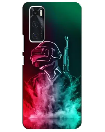 Чехол для Vivo V20 se с картинкой «PUBG — огненный воин» Чехол для Vivo V20 se с картинкой «PUBG — огненный воин»