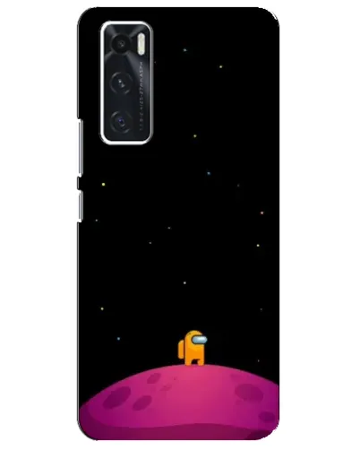 Чехол для Vivo V20 se с картинкой «Одинокий герой на планете» Чехол для Vivo V20 se с картинкой «Одинокий герой на планете»