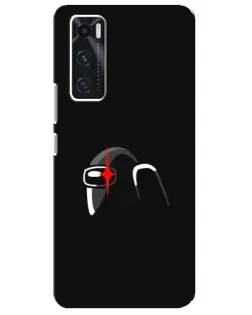 Чехол для Vivo V20 se с картинкой «Among Us шлем» Чехол для Vivo V20 se с картинкой «Among Us шлем»