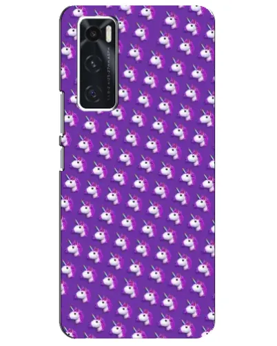 Чехол для Vivo V20 se с картинкой «Единороги на фиолетовом» Чехол для Vivo V20 se с картинкой «Единороги на фиолетовом»