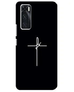 Чохол для Vivo V20 se з картинкою «Тонкий хрест»