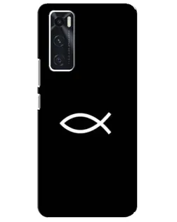 Чохол для Vivo V20 se з картинкою «Символ риби Jesus»