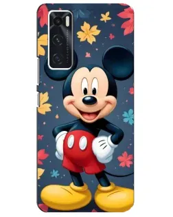 Чехол для Vivo V20 se с картинкой «Осенний Mickey Mouse»