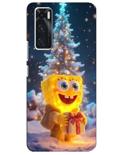 Чехол для Vivo V20 se с картинкой «Рождественский Спанч Боб» Чехол для Vivo V20 se с картинкой «Рождественский Спанч Боб»