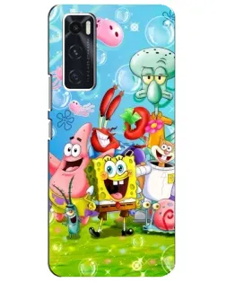 Чохол для Vivo V20 se з картинкою «Губка Боб та друзі» Чохол для Vivo V20 se з картинкою «Губка Боб та друзі»