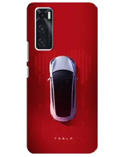 Чехол для Vivo V20 se с картинкой «Tesla Top View» Чехол для Vivo V20 se с картинкой «Tesla Top View»