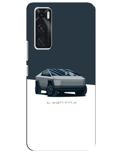 Чехол для Vivo V20 se с картинкой «Серебристый Cybertruck Tesla» Чехол для Vivo V20 se с картинкой «Серебристый Cybertruck Tesla»