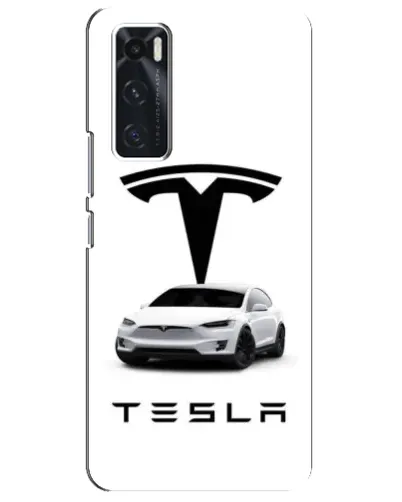 Чехол для Vivo V20 se с картинкой «Tesla White Style» Чехол для Vivo V20 se с картинкой «Tesla White Style»