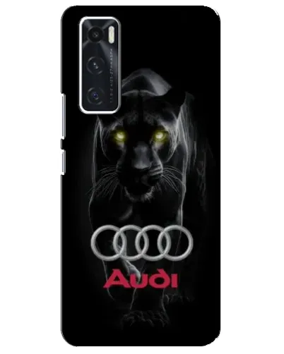 Чехол для Vivo V20 se с картинкой «Пантера и Audi»