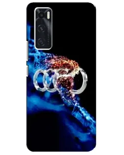 Чехол для Vivo V20 se с картинкой «Энергия лого Audi» Чехол для Vivo V20 se с картинкой «Энергия лого Audi»