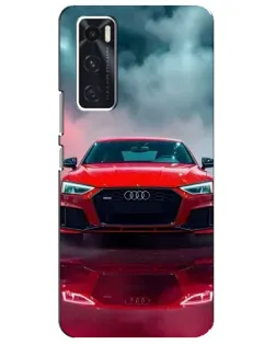 Чехол для Vivo V20 se с картинкой «Audi RS — красный стиль» Чехол для Vivo V20 se с картинкой «Audi RS — красный стиль»