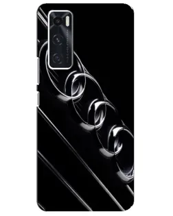 Чехол для Vivo V20 se с картинкой «Audi — абстрактные кольца» Чехол для Vivo V20 se с картинкой «Audi — абстрактные кольца»