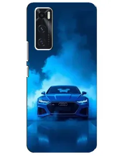 Чехол для Vivo V20 se с картинкой «Audi — голубая энергия» Чехол для Vivo V20 se с картинкой «Audi — голубая энергия»