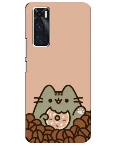 Чехол для Vivo V20 se с картинкой «Кофейный Пушин»