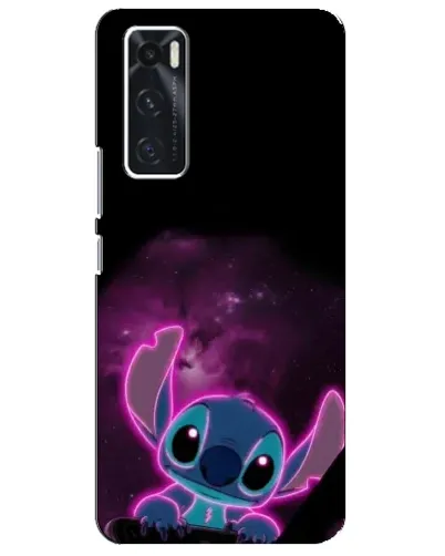 Чохол для Vivo V20 se з картинкою «Неоновий Stitch»