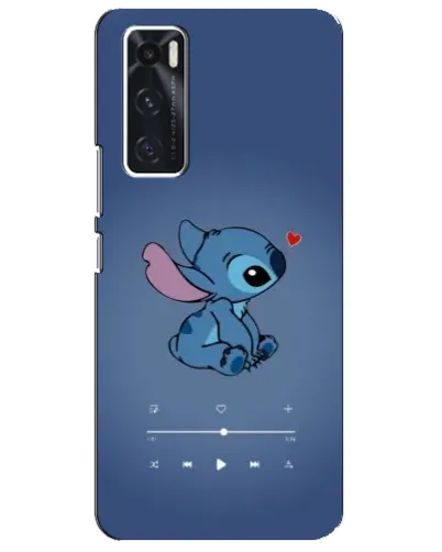 Чохол для Vivo V20 se з картинкою «Музичний Stitch»