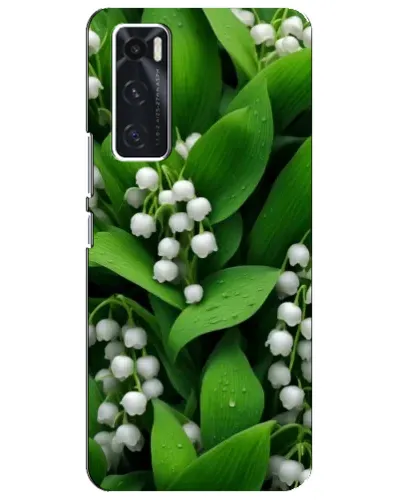 Чехол для Vivo V20 se с картинкой «Ландыши в зелени»
