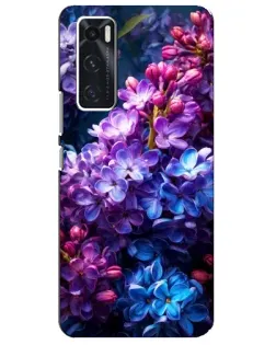 Чехол для Vivo V20 se с картинкой «Сиреневый цвет»