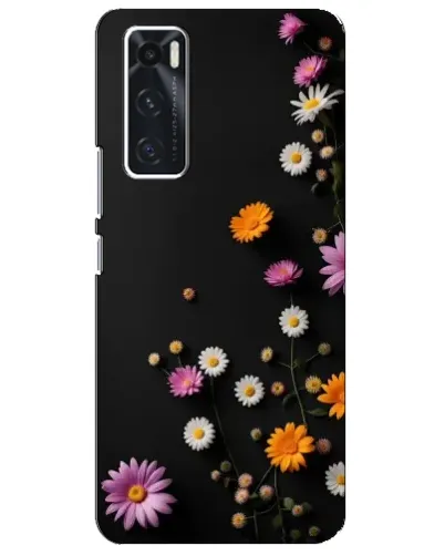Чехол для Vivo V20 se с картинкой «Цветочная композиция»
