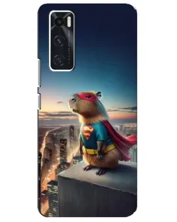 Чехол для Vivo V20 se с картинкой «Капи-мен супергерой» Чехол для Vivo V20 se с картинкой «Капи-мен супергерой»
