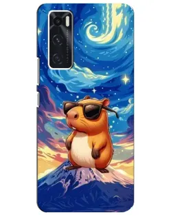 Чехол для Vivo V20 se с картинкой «Капибара Ван Гога» Чехол для Vivo V20 se с картинкой «Капибара Ван Гога»