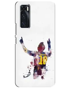 Чехол для Vivo V20 se с картинкой «Акварельный Месси Барселона» Чехол для Vivo V20 se с картинкой «Акварельный Месси Барселона»
