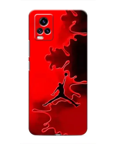 Чехол для Vivo V20 с картинкой «Jordan Red Smoke» Чехол для Vivo V20 с картинкой «Jordan Red Smoke»