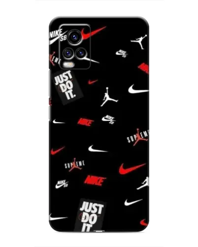 Чехол для Vivo V20 с картинкой «Nike Mix Pattern» Чехол для Vivo V20 с картинкой «Nike Mix Pattern»