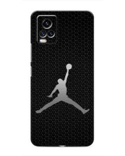 Чехол для Vivo V20 с картинкой «Jordan Dark Carbon»