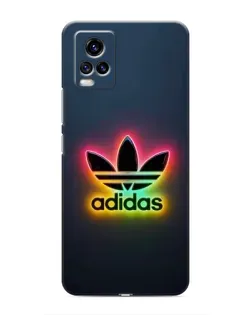 Чехол для Vivo V20 с картинкой «Неоновый Adidas»