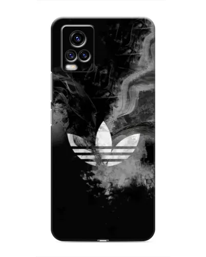 Чехол для Vivo V20 с картинкой «Абстрактный дым Adidas» Чехол для Vivo V20 с картинкой «Абстрактный дым Adidas»