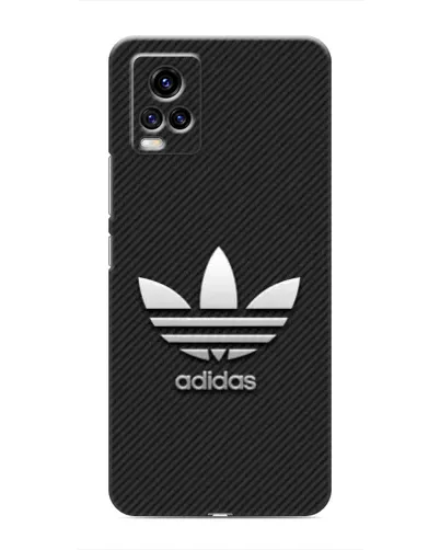 Чехол для Vivo V20 с картинкой «Adidas Карбоновая текстура» Чехол для Vivo V20 с картинкой «Adidas Карбоновая текстура»