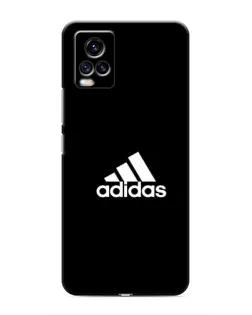 Чехол для Vivo V20 с картинкой «Черная классика Adidas»