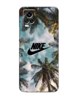 Чохол для Vivo V20 з картинкою «Тропічний принт Nike» Чохол для Vivo V20 з картинкою «Тропічний принт Nike»
