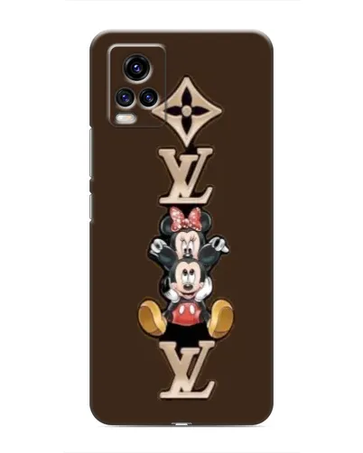 Чехол для Vivo V20 с картинкой «LV и Микки Маус»