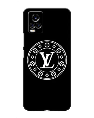 Чехол для Vivo V20 с картинкой «LV — печать стиля»