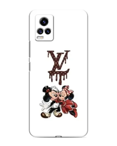 Чехол для Vivo V20 с картинкой «LV и Микки Маус»