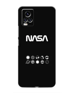 Чехол для Vivo V20 с картинкой «NASA — технический принт» Чехол для Vivo V20 с картинкой «NASA — технический принт»