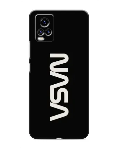 Чехол для Vivo V20 с картинкой «NASA — вертикальный логотип» Чехол для Vivo V20 с картинкой «NASA — вертикальный логотип»