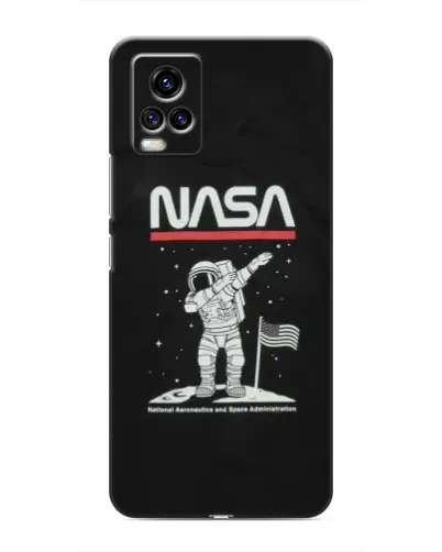Чехол для Vivo V20 с картинкой «NASA — шагаем по Луне» Чехол для Vivo V20 с картинкой «NASA — шагаем по Луне»