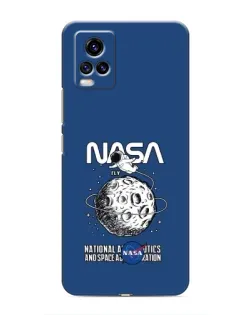 Чехол для Vivo V20 с картинкой «NASA — лунная миссия» Чехол для Vivo V20 с картинкой «NASA — лунная миссия»