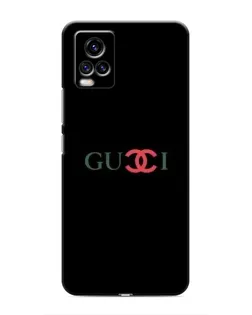 Чехол для Vivo V20 с картинкой «Gucci — красный градиент»