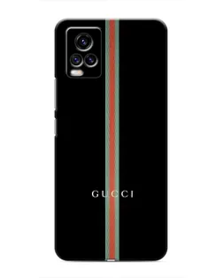 Чехол для Vivo V20 с картинкой «Gucci — строгая линия»