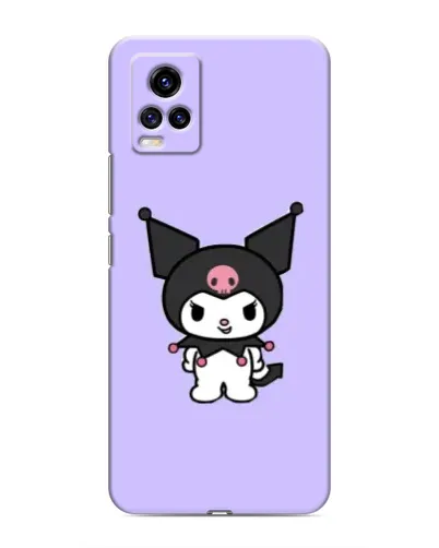 Чехол для Vivo V20 с картинкой «Kuromi — нежный фиолетовый»