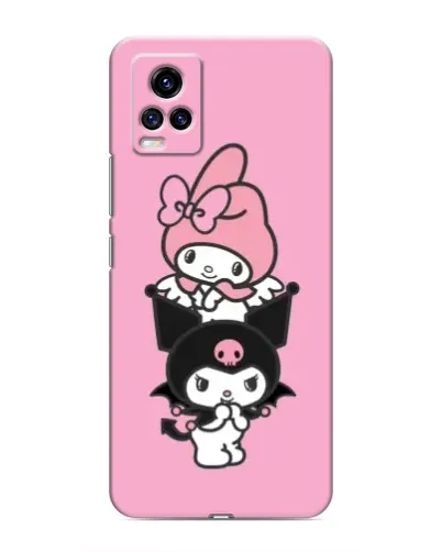 Чехол для Vivo V20 с картинкой «My Melody и Kuromi»