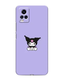 Чохол для Vivo V20 з картинкою «Kuromi — фіолетовий мінімалізм»