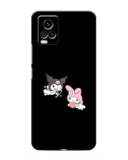 Чохол для Vivo V20 з картинкою «My Melody та Kuromi»
