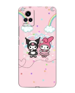 Чохол для Vivo V20 з картинкою «My Melody та Kuromi»