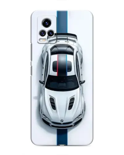 Чехол для Vivo V20 с картинкой «Вид сверху — BMW M»